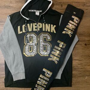 VS PINK BLING OUTFIT SET L